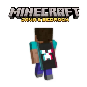 Java & Bedrock Minecraft TikTok Cape Key